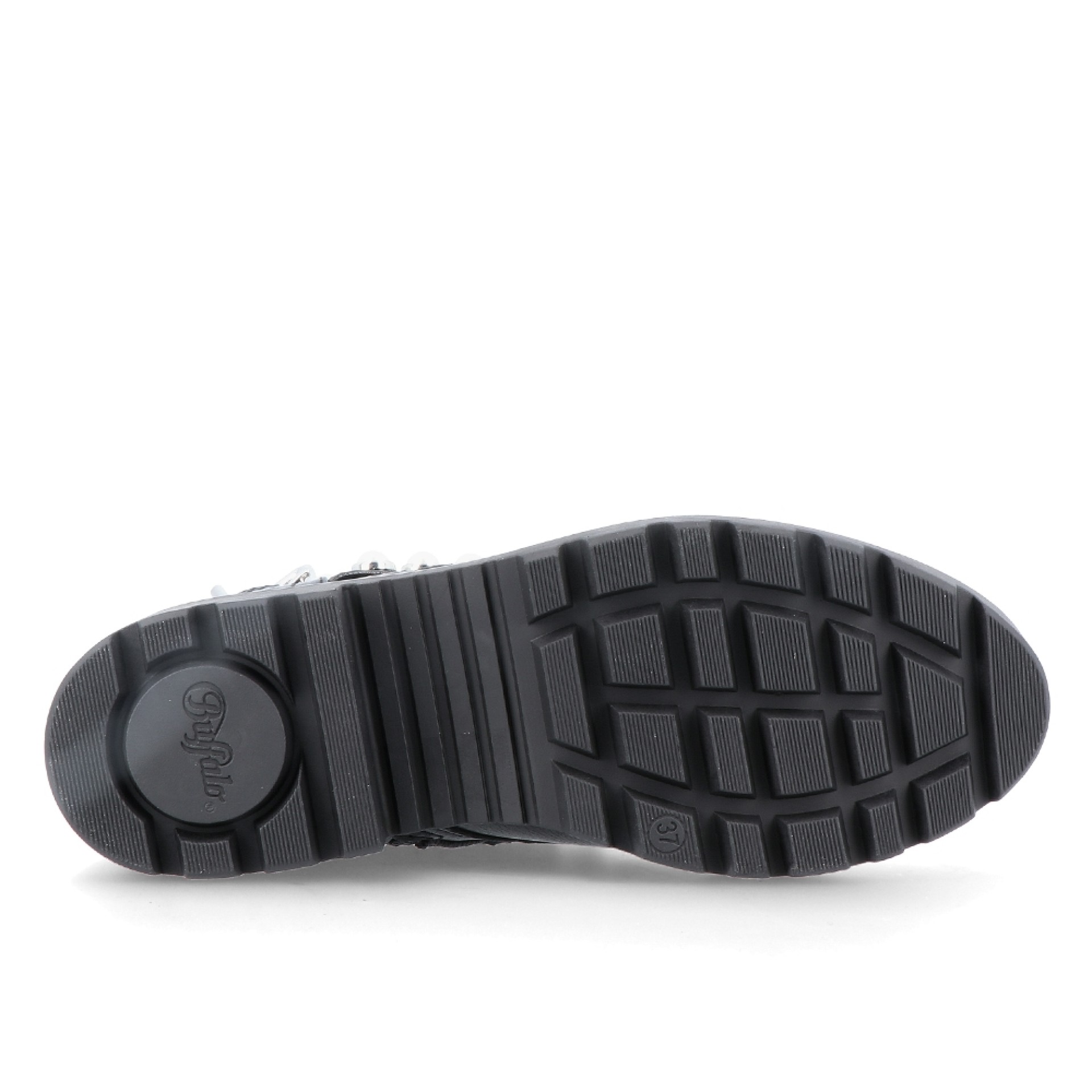 Buffalo Bota Wave Combatboot Vegan Black