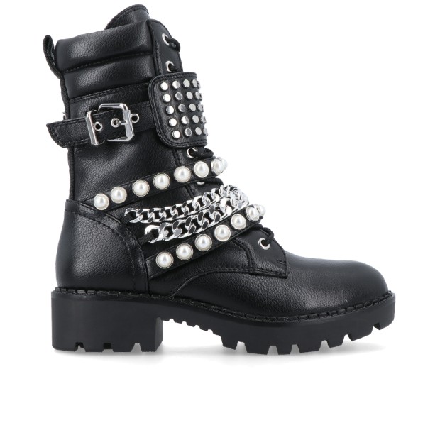 Botas Buffalo Bota Wave Combatboot Vegan Black