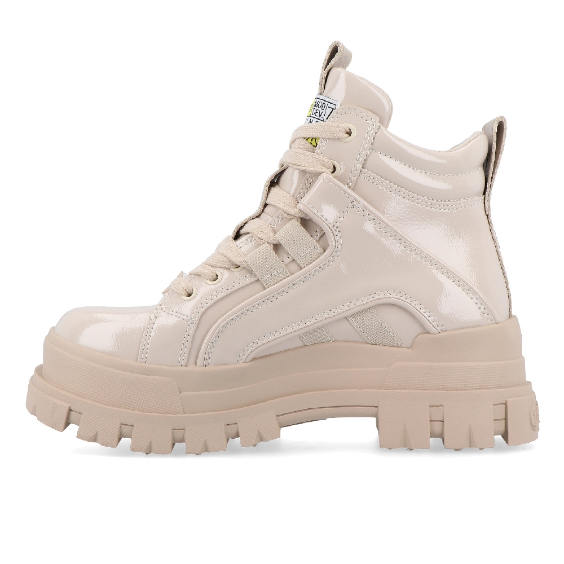 Buffalo Bota Asphanc Mid Laceup Vegan Cream