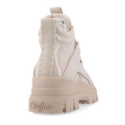Buffalo Bota Asphanc Mid Laceup Vegan  Cream