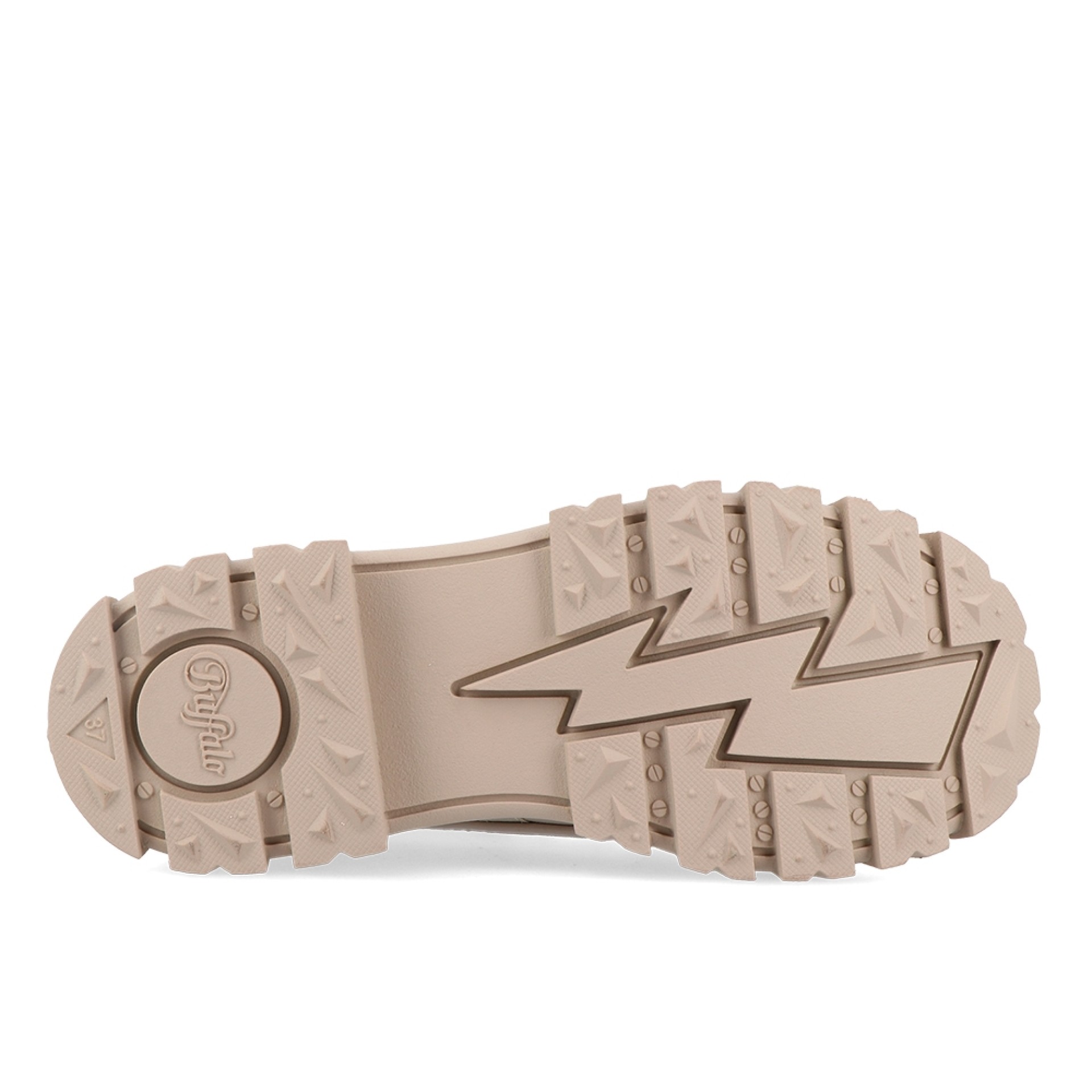 Buffalo Bota Asphanc Mid Laceup Vegan Cream