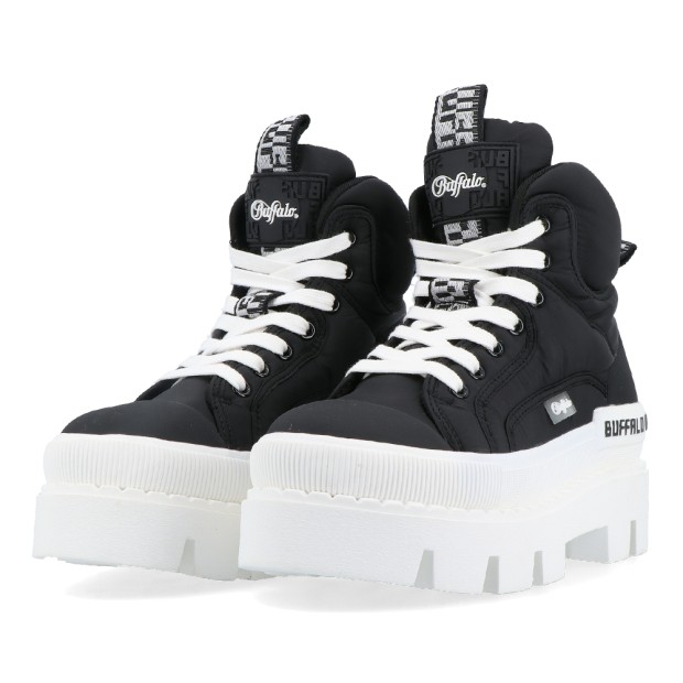 Botas Buffalo Bota Raven Laceup Mid Vegan Nylon