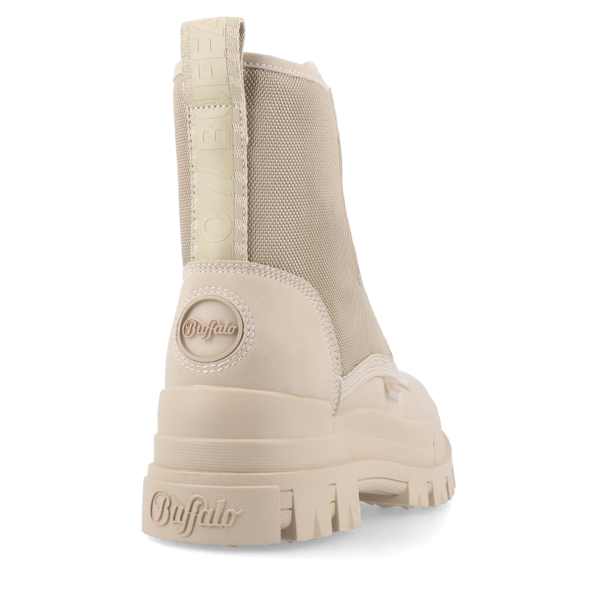 Buffalo Bota Aspha Com2 Laceup Mi Vegan Cream