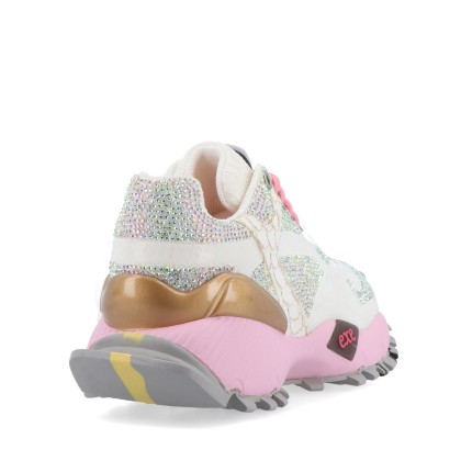Exé Sneaker 134-20 White/pink Exé Sneaker 134-20 White/pink