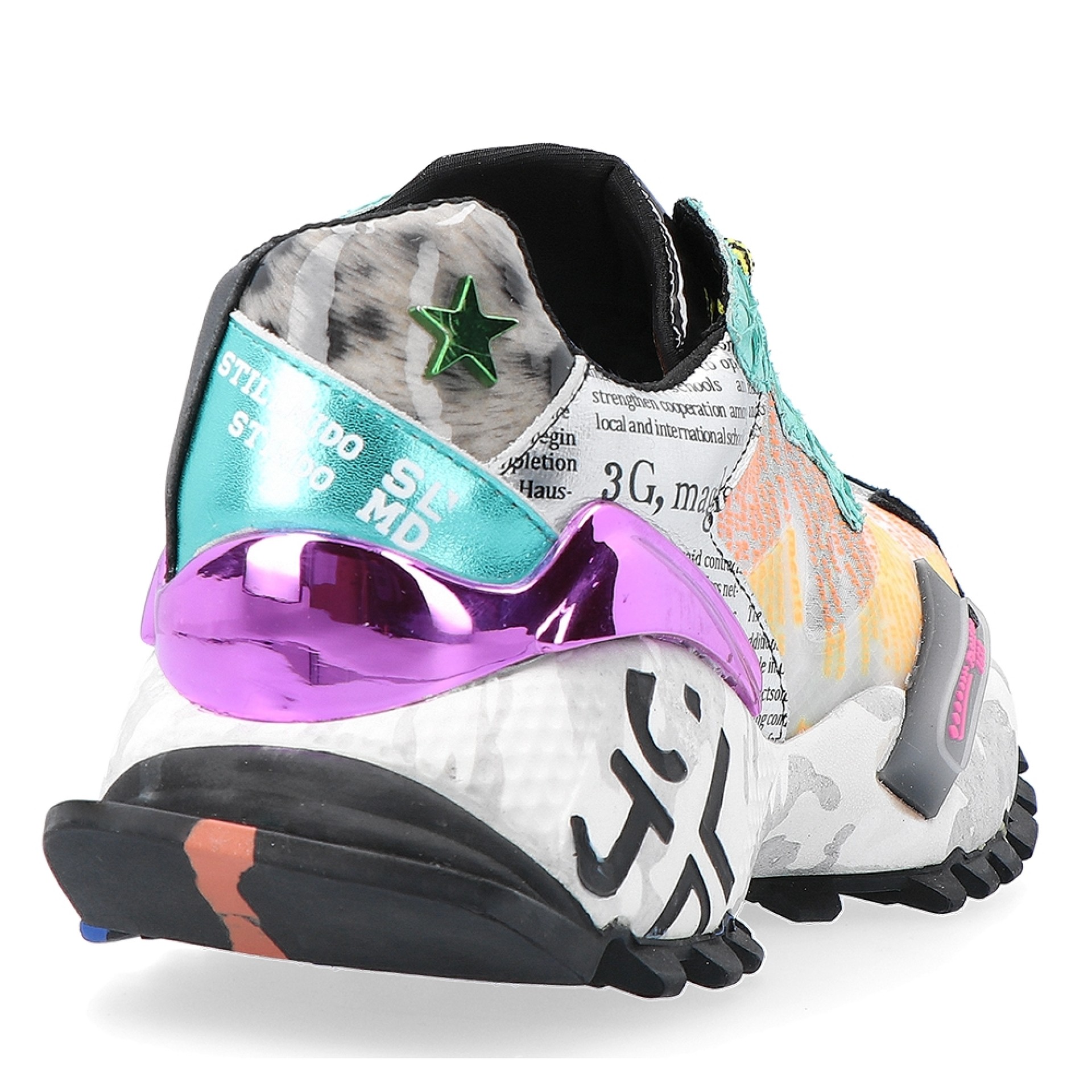 Exé Sneaker Pele Green Leather