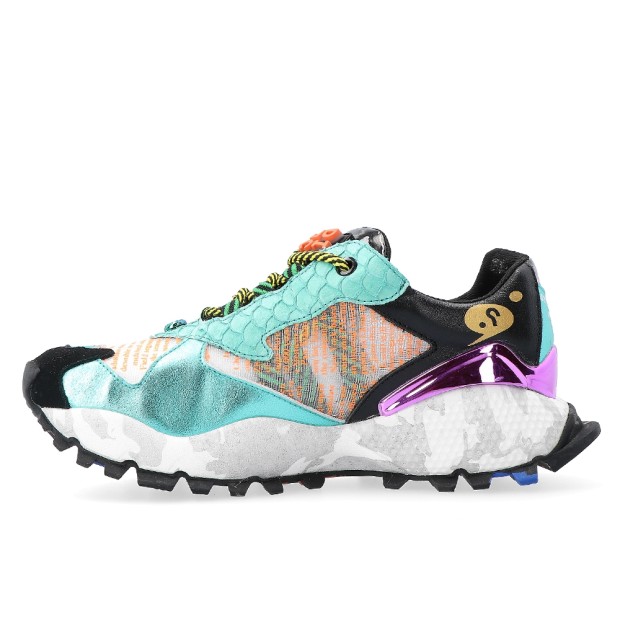 Exé Sneaker Pele Green Leather