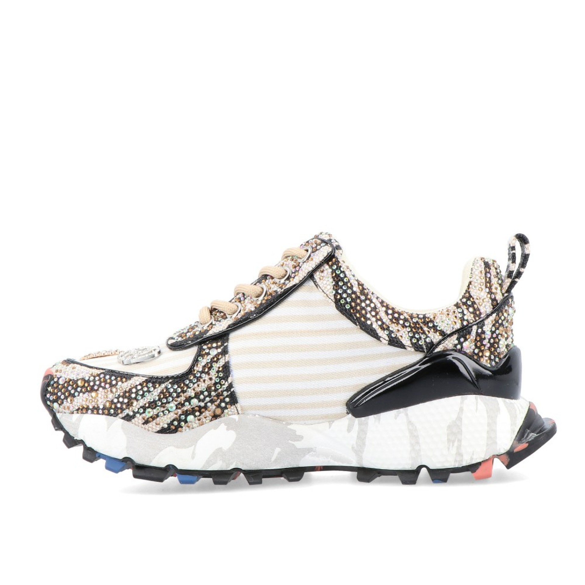 Exé Sneaker Sy24-6 Beige/black