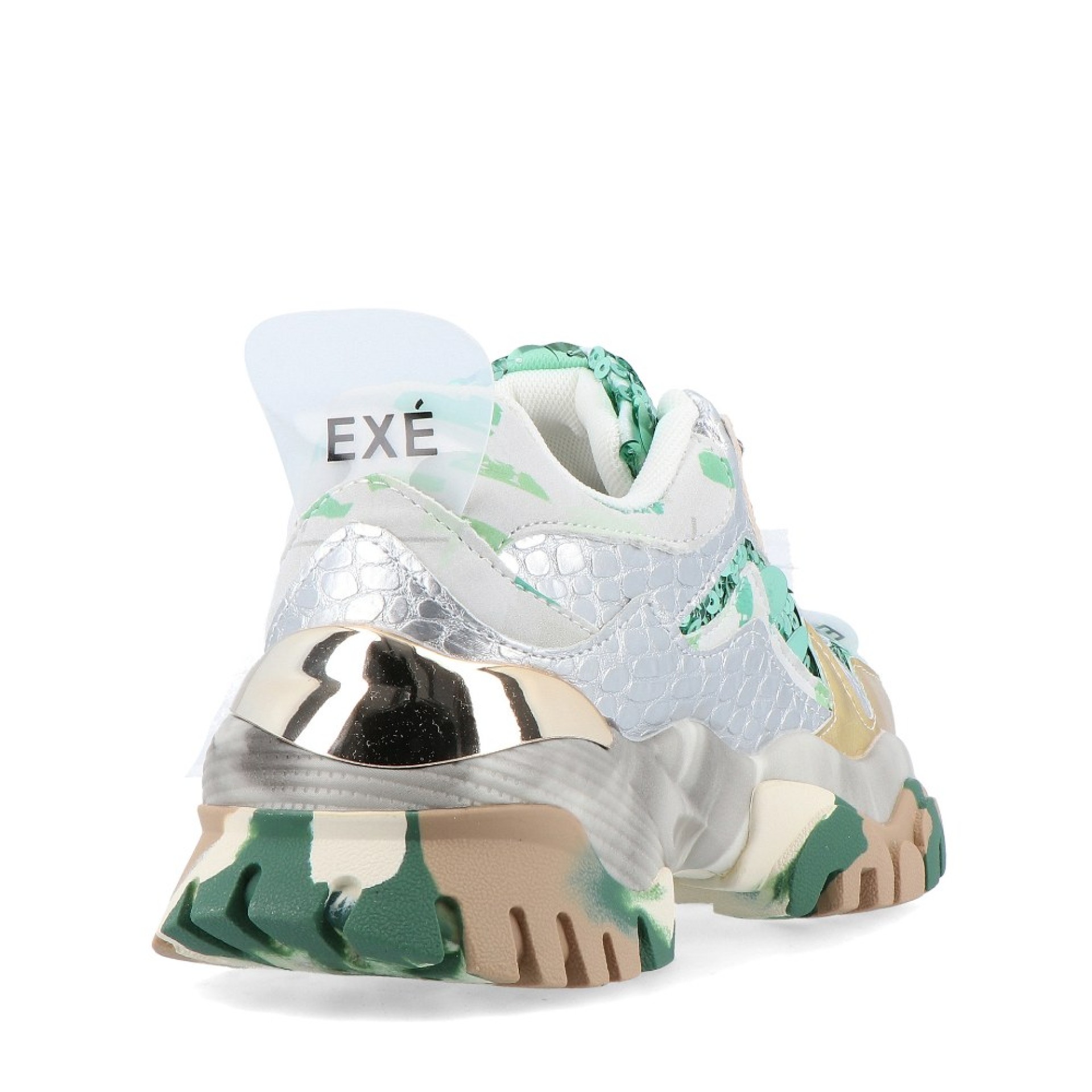 Exé Sneaker 22e10-3 Green Gold
