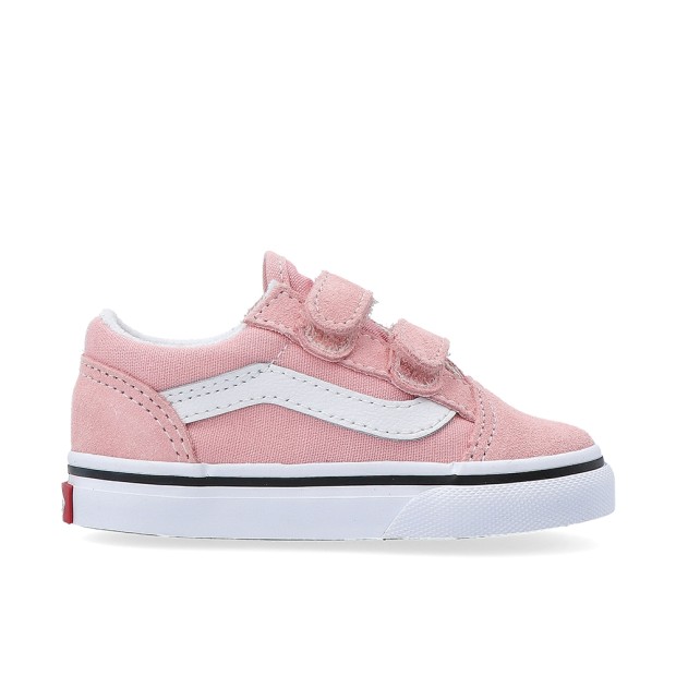 Vans Td Old Skool V Powder Pink/true White