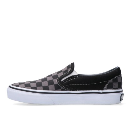 Vans Classic Slip-on Black/pewter Checkerb Vans Classic Slip-on Black/pewter Checkerb