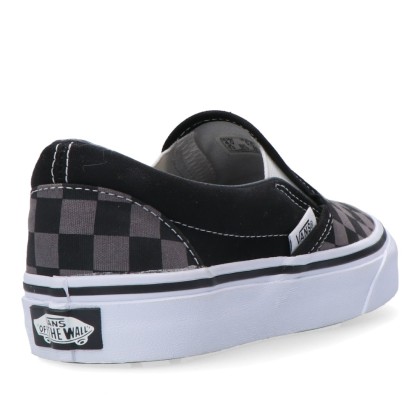 Vans Classic Slip-on Black/pewter Checkerb Vans Classic Slip-on Black/pewter Checkerb