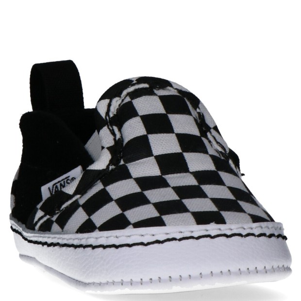 Vans Slip-on V Crib (checker) Black/true W