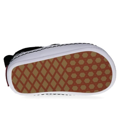 Vans Slip-on V Crib (checker) Black/true W Vans Slip-on V Crib (checker) Black/true W