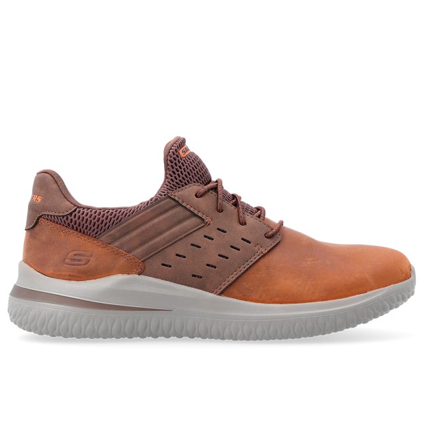 Sapatilha Skechers Delson Ezra Dark Brown