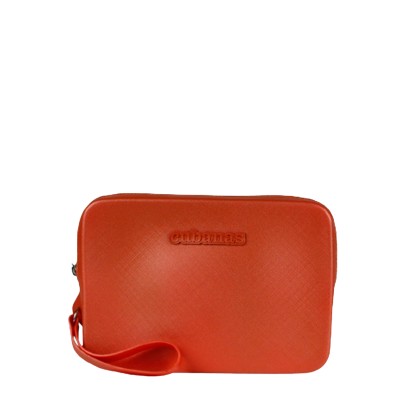 Cubanas Mala Clutch Orange