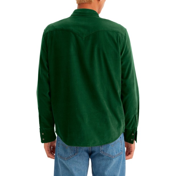Camisa Levis Camisa Barstow Western Python Green