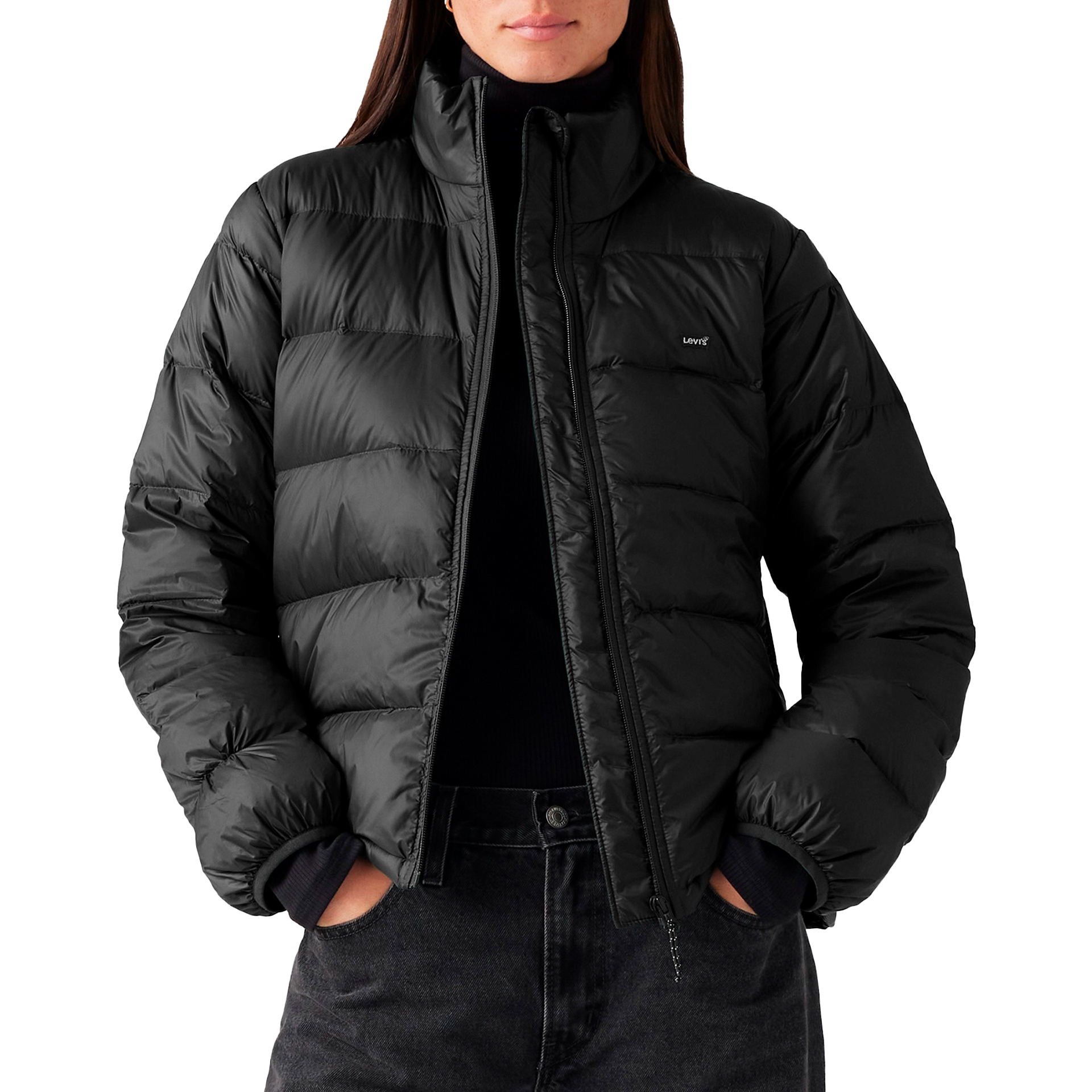 Levis Casaco Willa Down Packable Caviar