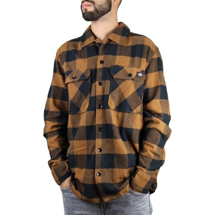 Camisa Dickies Camisa New Sacramento Brown