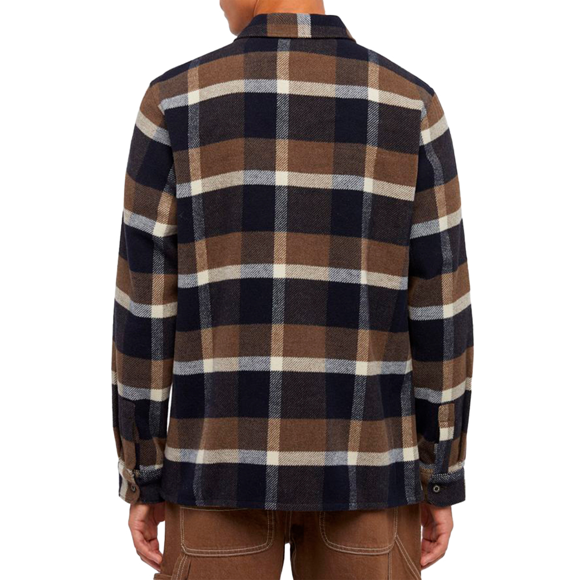 Dickies Camisa  Plaid Coaling Mushroom