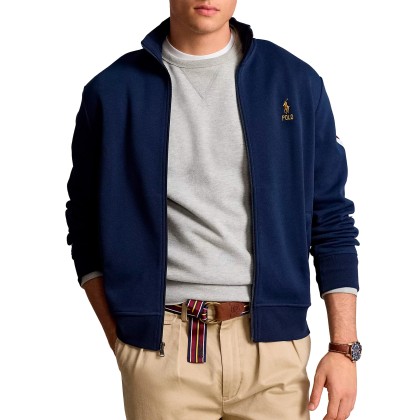 Sweat Polo Ralph Lauren Jacket Classic Navy