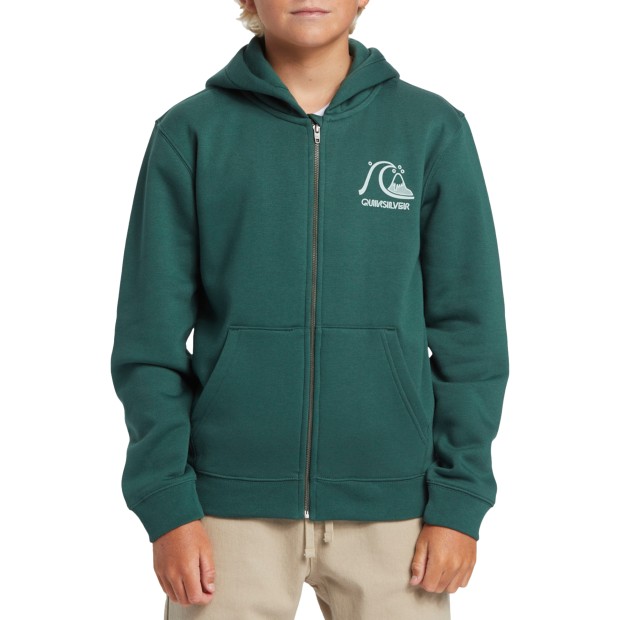 Sweat Quiksilver Sweat Zip Graphic Forest