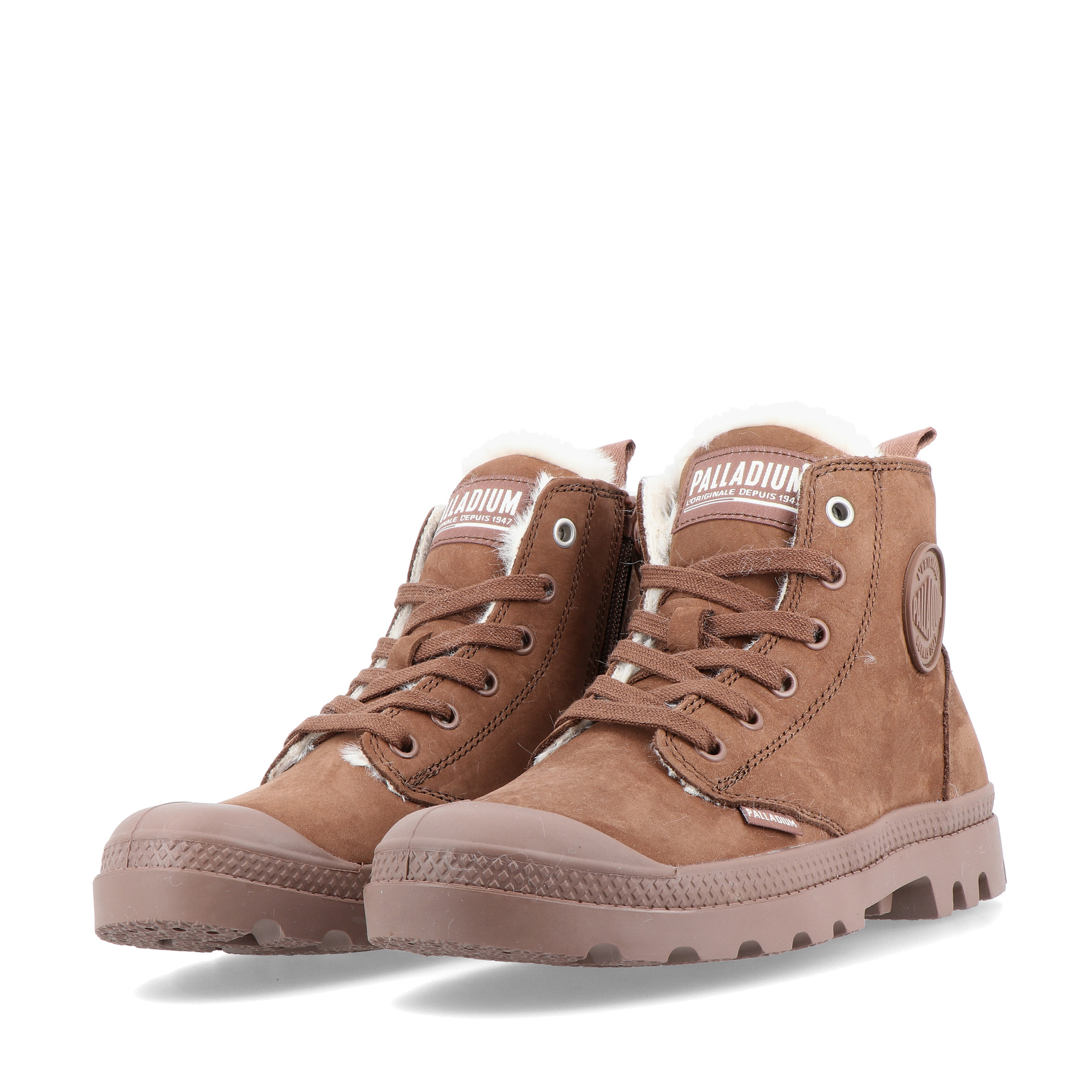 Palladium Pampa Hi Zip Wl-pine Bark-pf24
