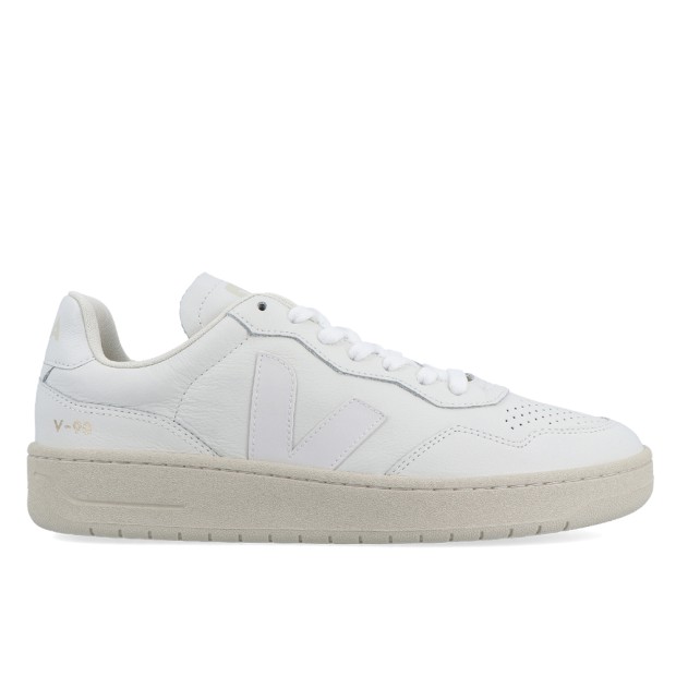 Sapatilha Veja V-90 O.t. Leather Extra White