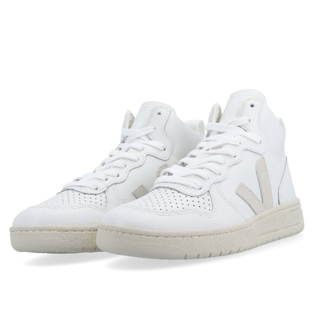 Sapatilha Veja V-15 Leather Extra White