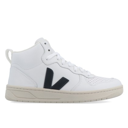 Sapatilha Veja V-15 Leather Extra White Nautico