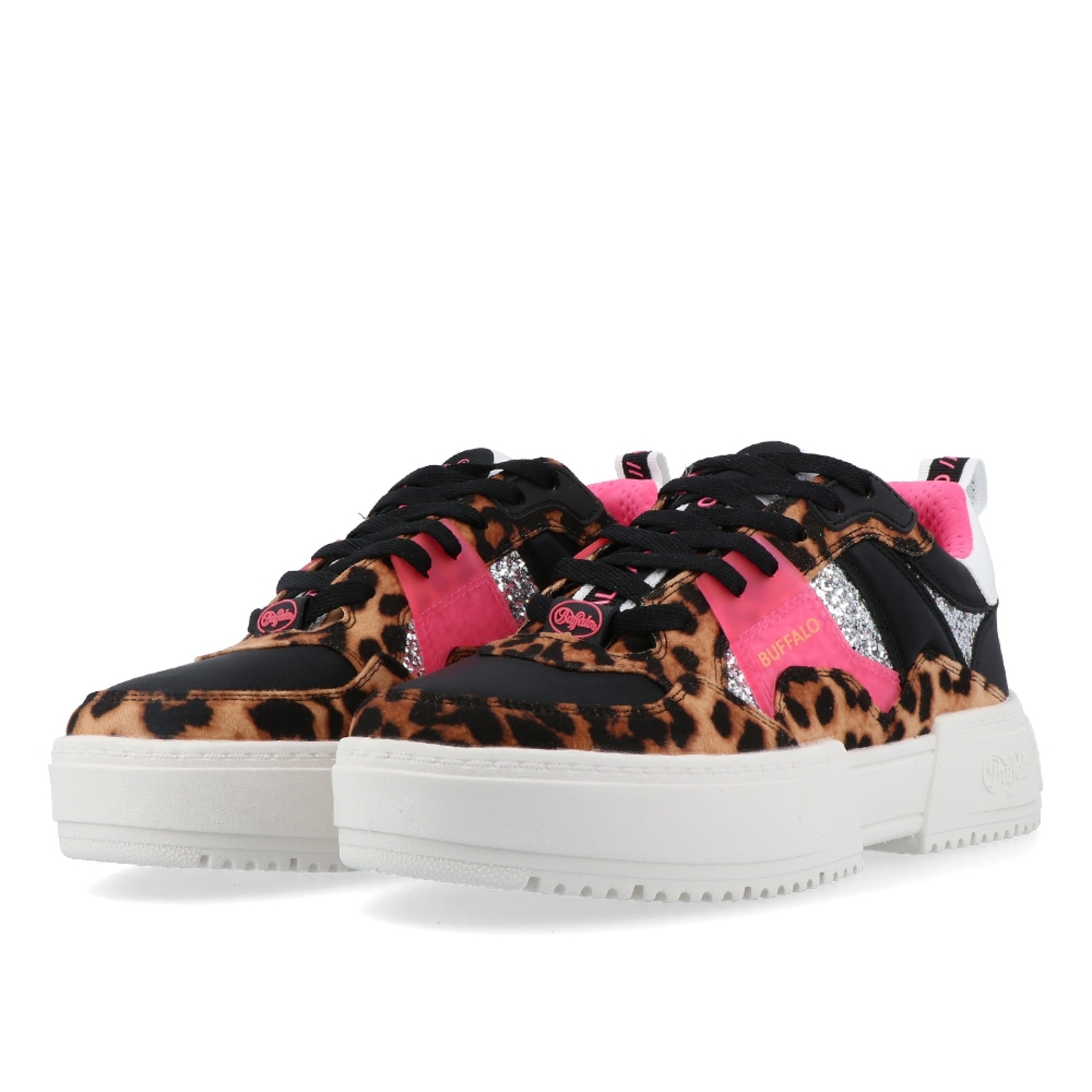 Buffalo Rse V2 Vegan Nubuck Leo/black/pink