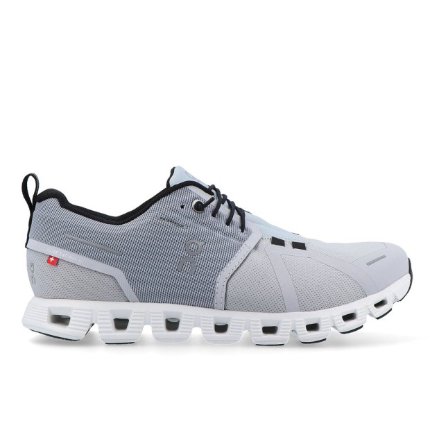 Sapatilha On Cloud 5 Waterproof-glacier | White W