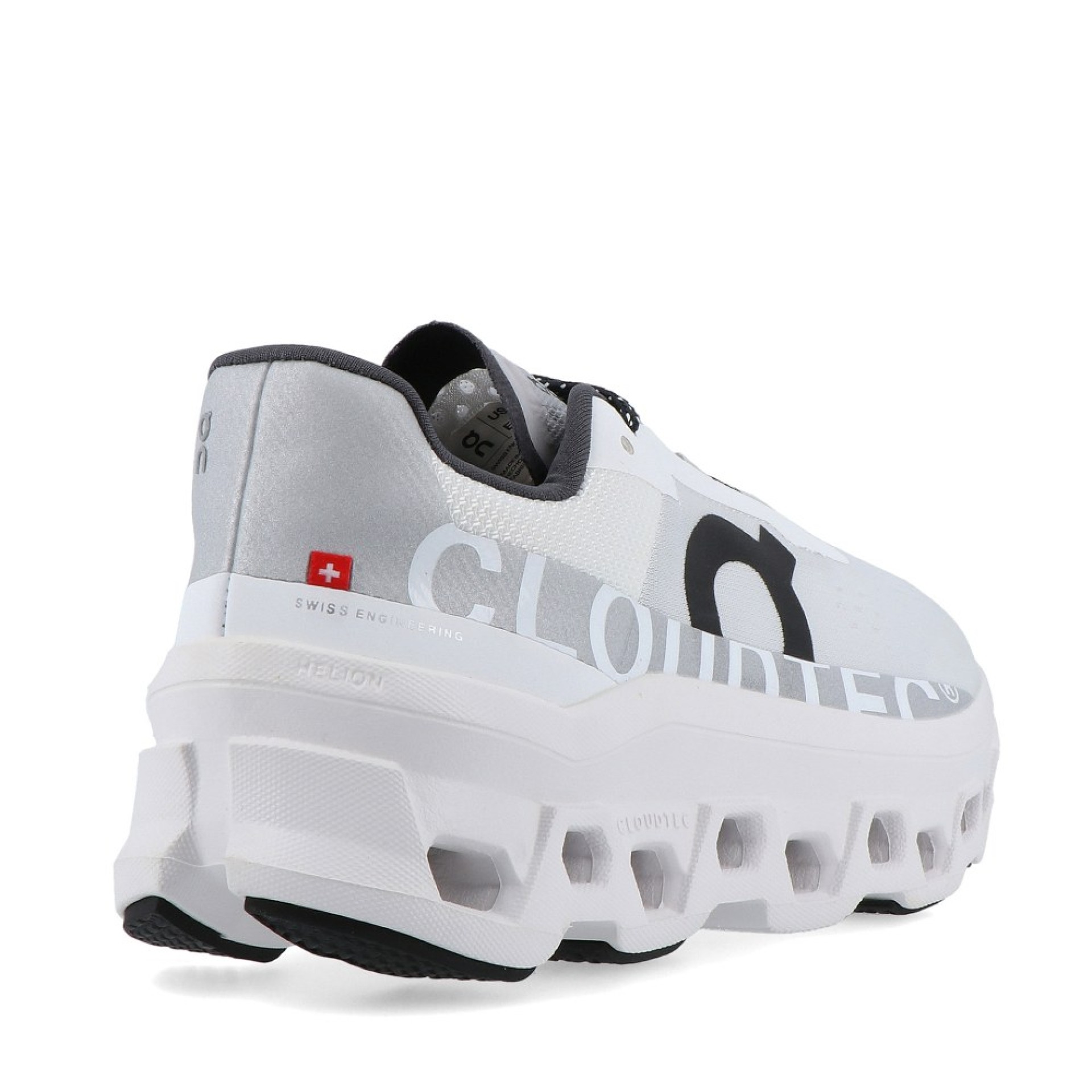 On Cloudmonster - All White