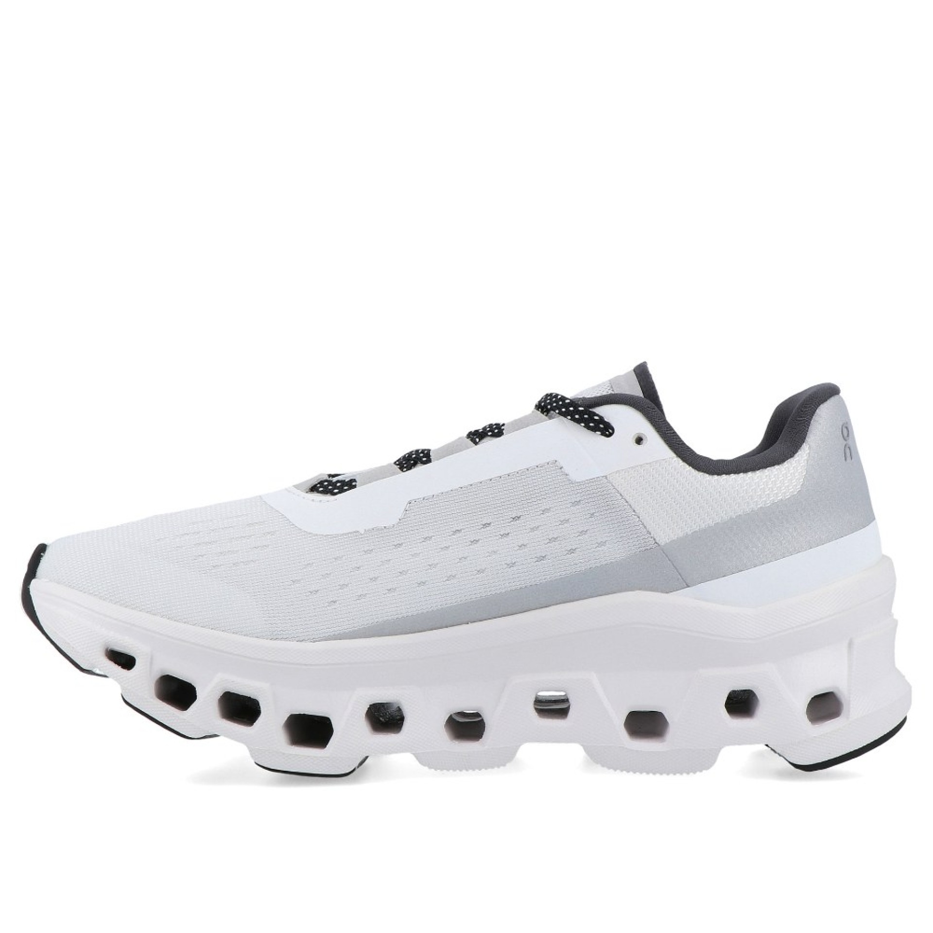 On Cloudmonster - All White