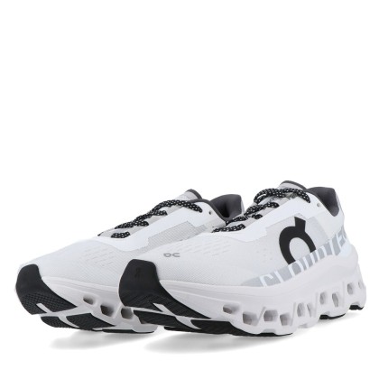 On Cloudmonster - All White