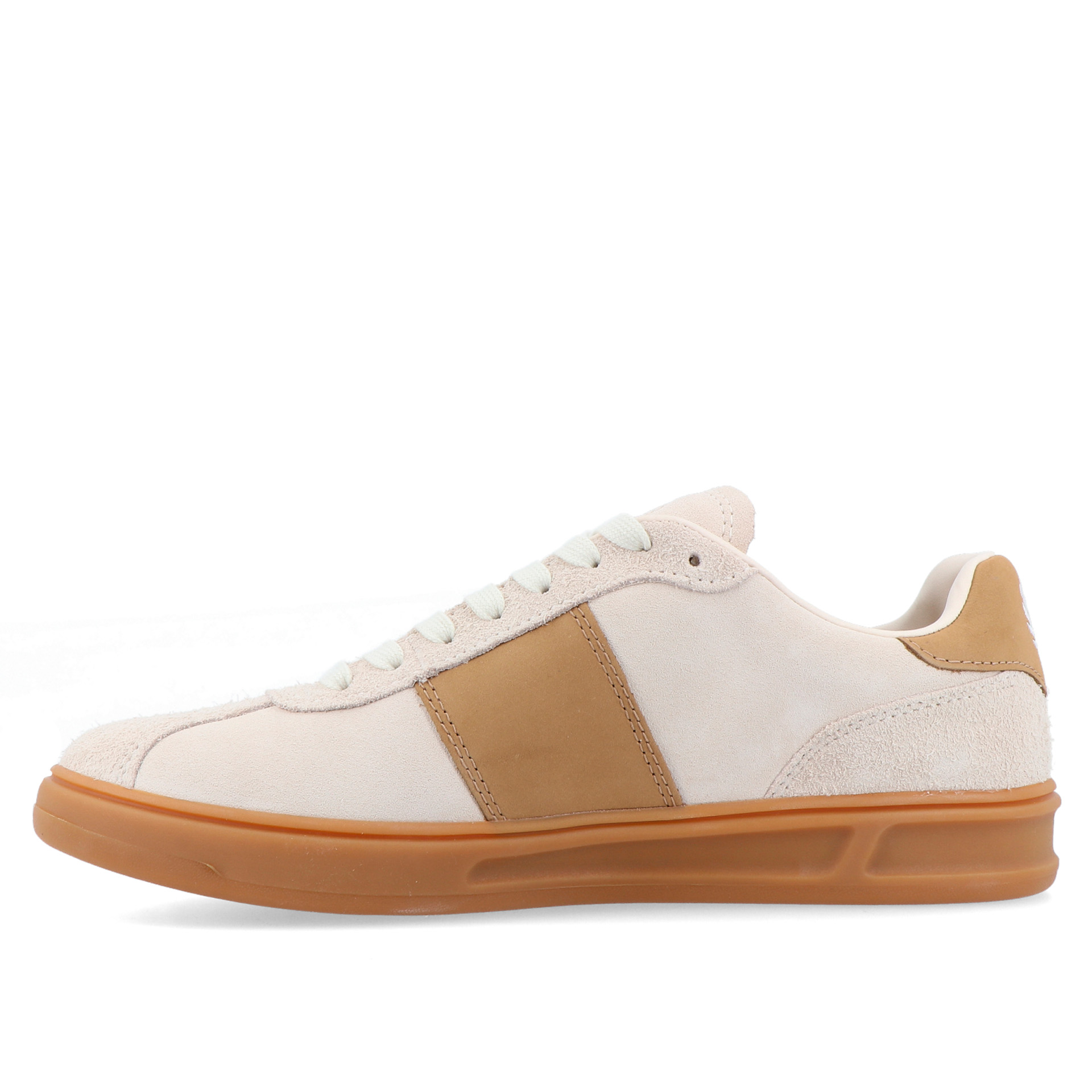 Fred Perry B4 Suede Ecru Snow White