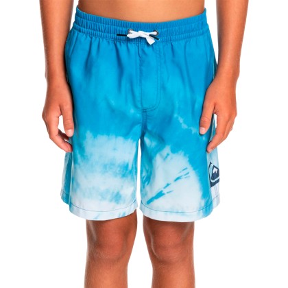 Cales De Praia Quiksilver Volleyshorts Faded Logo 15b Bfa