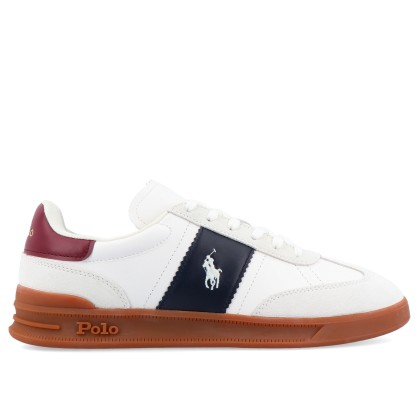 Sapatilha Polo Ralph Lauren Suede/leather-hrt Aera Pp-sk-ltl