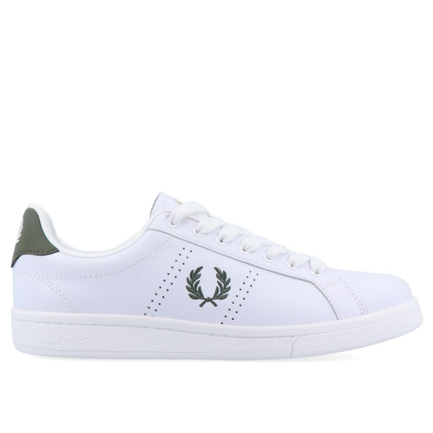 Sapatilha Fred Perry B6312 White Lw Green