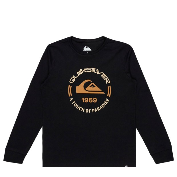 Quiksilver Longsleeve Circle Logo Black