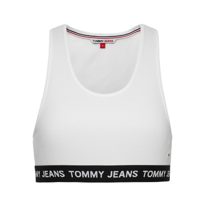 T-shirt Tommy Hilfiger T-shirt Tjw  Logo Wb Crop Top White