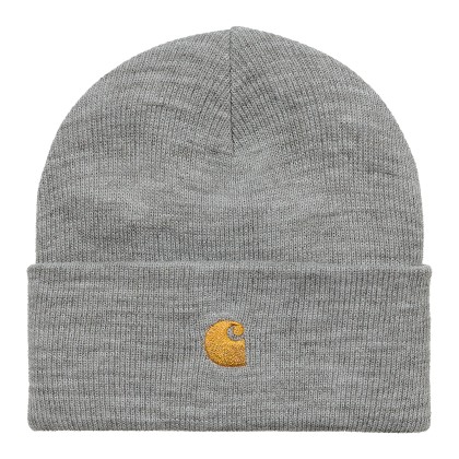 Gorro Carhartt Wip Gorro Chase Beanie Grey Heather/gold