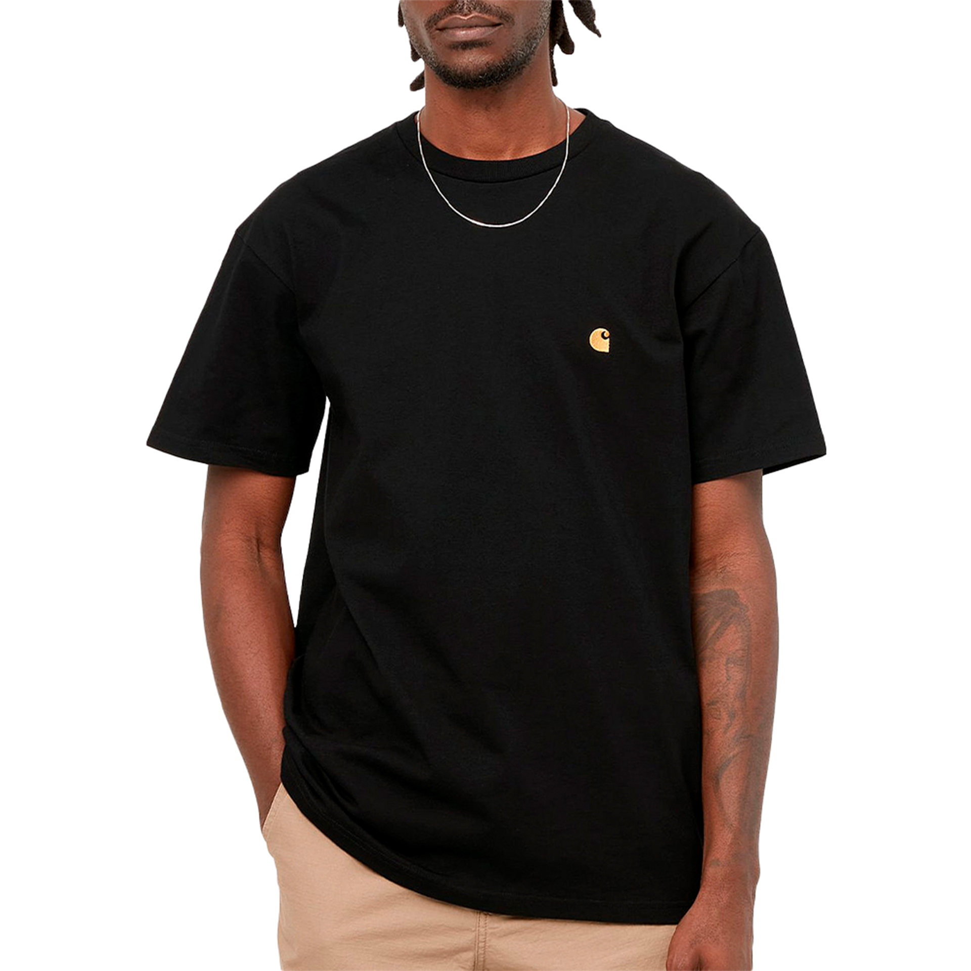 Carhartt Wip T-shirt Chase Black/Gold