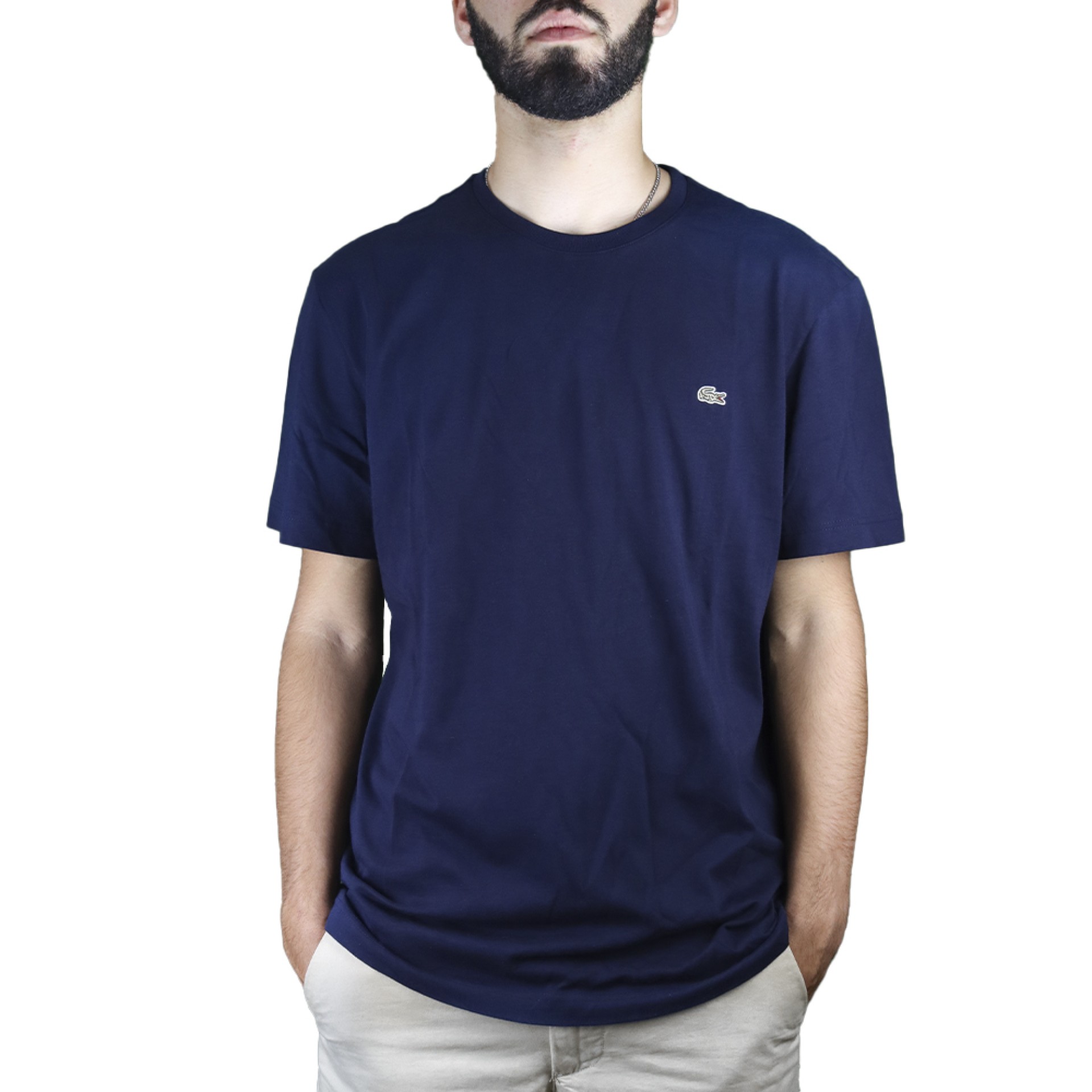 Lacoste T´shirt Th2038 Blue Marine