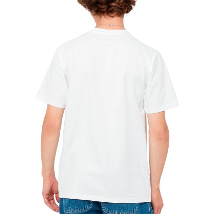 Carhartt Wip T-shirt University Script White/Black