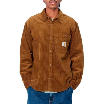 Camisa Carhartt Wip Camisa L/s Flint Shirt Deep H