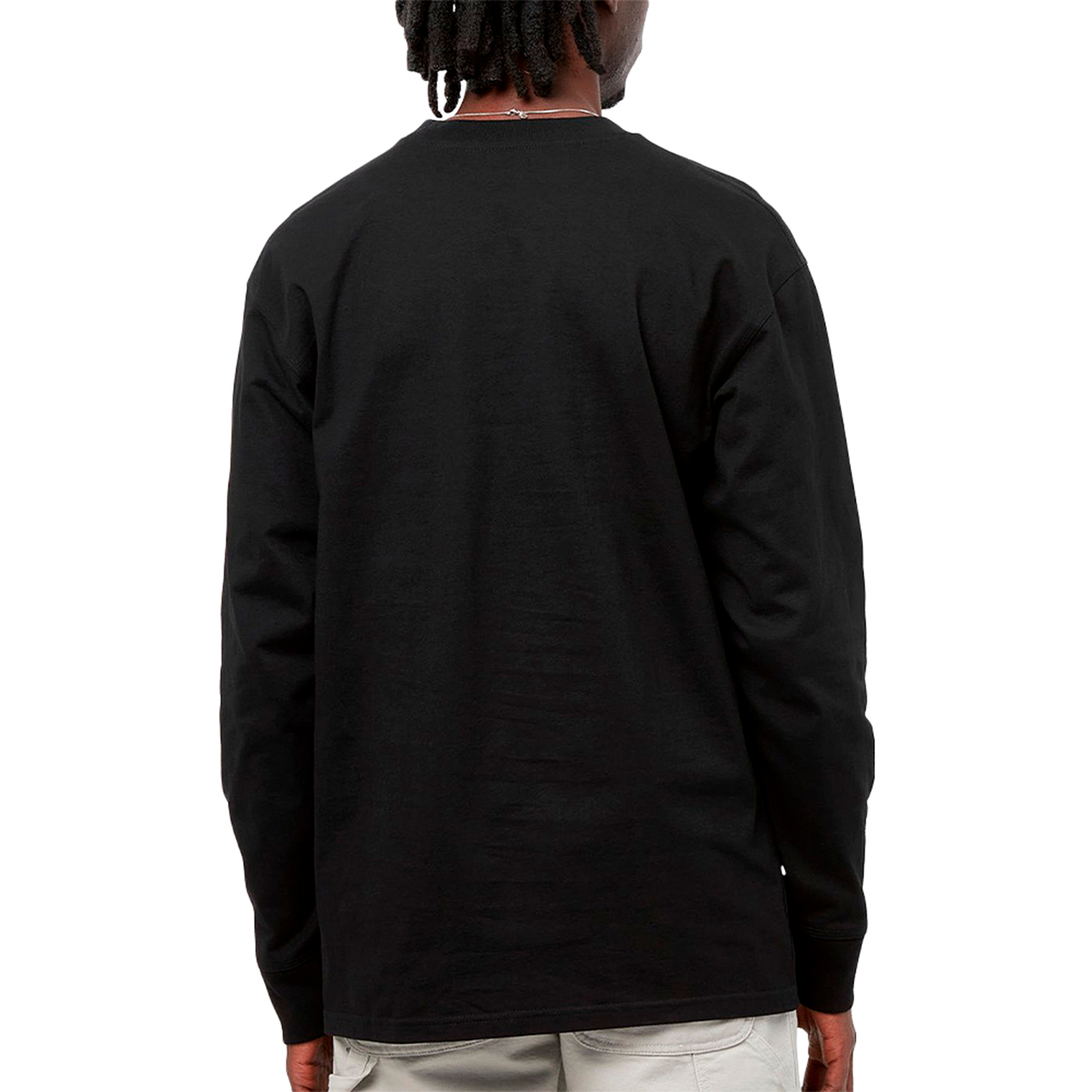 Carhartt Wip Longsleeve American Script Black