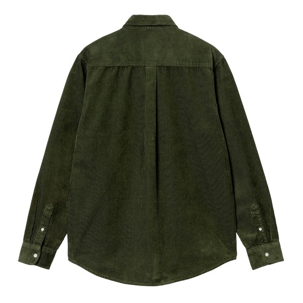 Carhartt Wip Camisa Madison Cord Tarragon/Wax