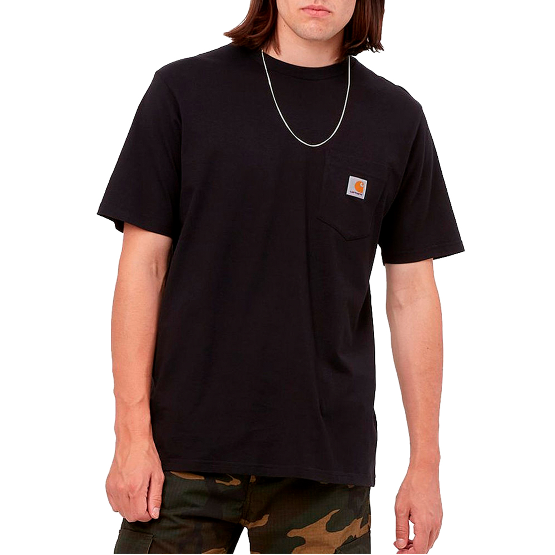 Carhartt Wip T-shirt Pocket Black