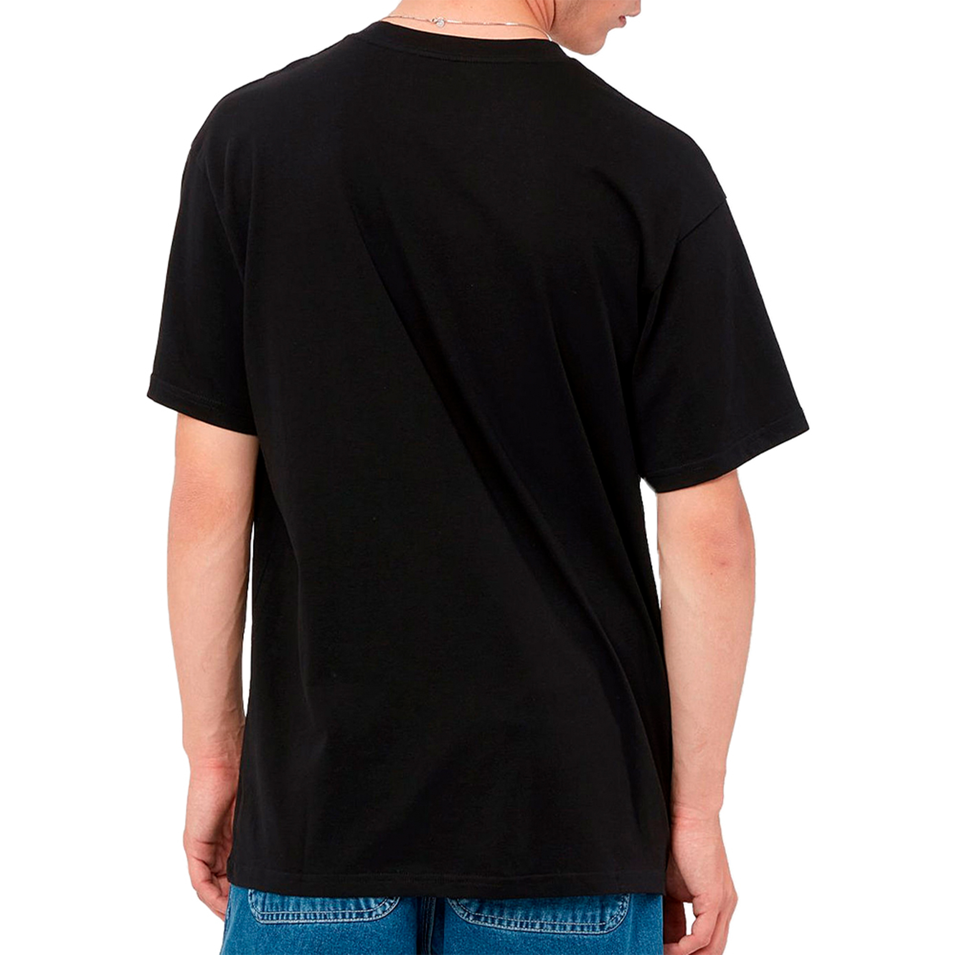 Carhartt Wip T-shirt Script Embroidery Black/white