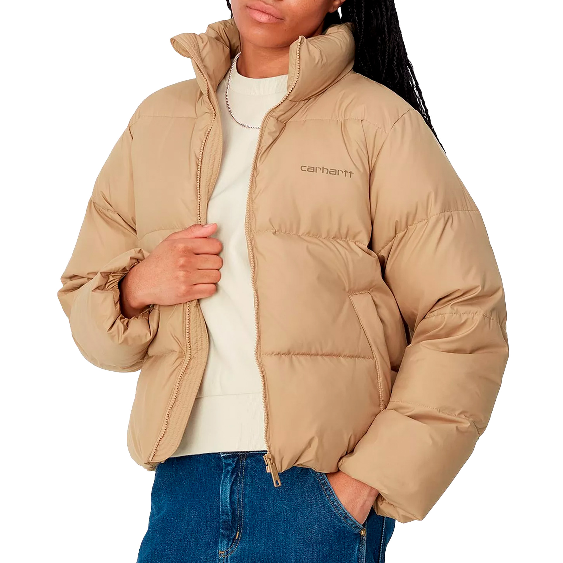 Carhartt Wip Casaco Springfiel Peanut/Chocolate